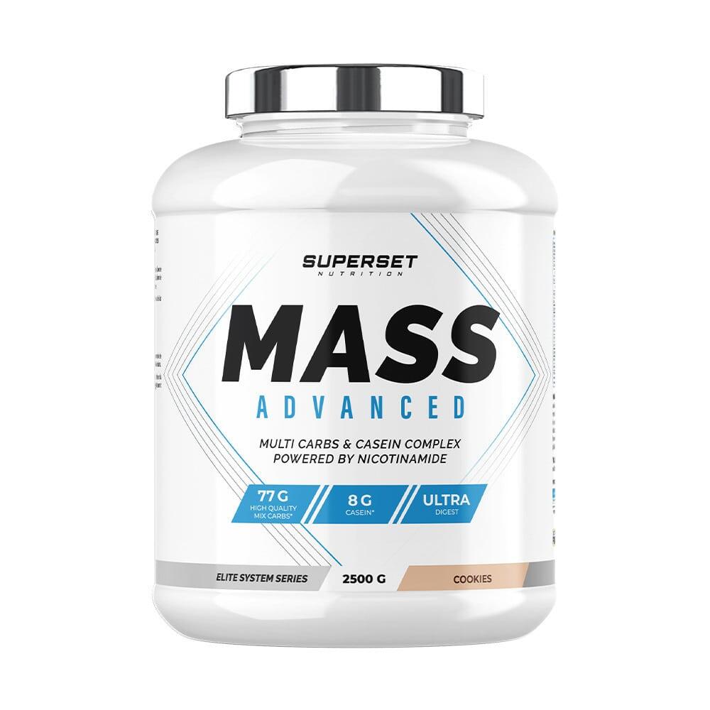 SUPERSET NUTRITION Stijgers - Mass Advanced (2,5kg) - Cookies