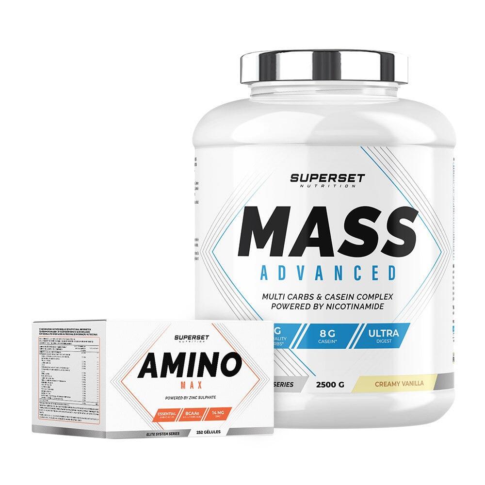 Superset Nutrition - Programme Prise De Masse Débutant | Gainer | Acides Aminés - Whey Protéine - No Size - Decathlon