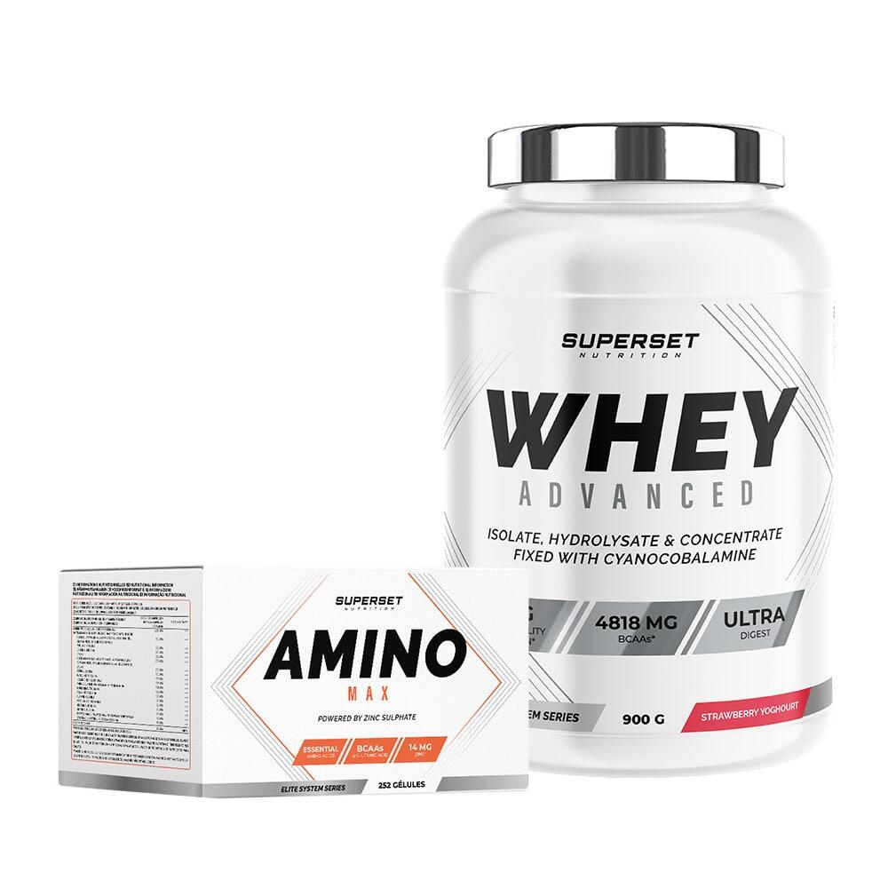SUPERSET NUTRITION Beginnersprogramma voor droge spieren - Wei-eiwit - Aminozuren