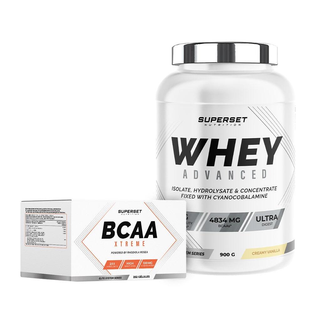 SUPERSET NUTRITION Spierherstelprogramma - Wei-eiwit - BCAA