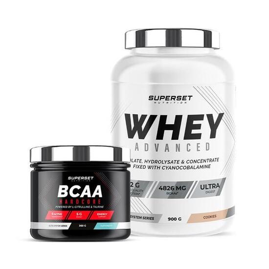 Programa de desarrollo muscular | Proteína de suero | BCAA