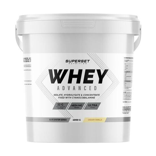 Whey Protéine | 100% Whey Proteine Advanced (4kg) | Vanille Crémeuse