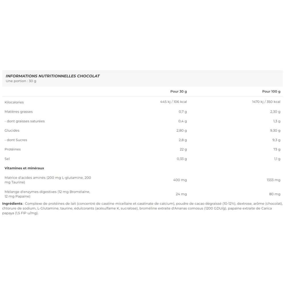 Caseïne - 100% Casein Complex (5kg) - Chocolade 2/4