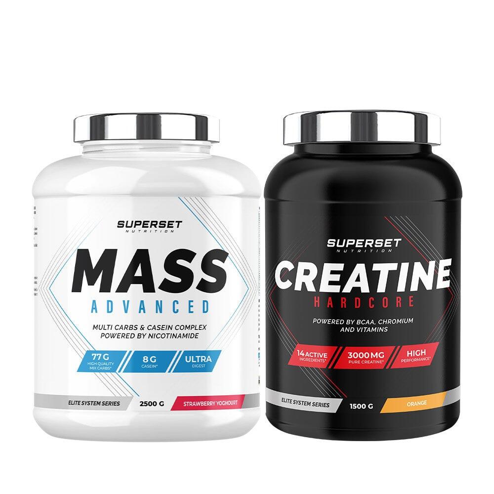 SUPERSET NUTRITION Geavanceerd Gewichtstoename Programma - Gainer - Creatine