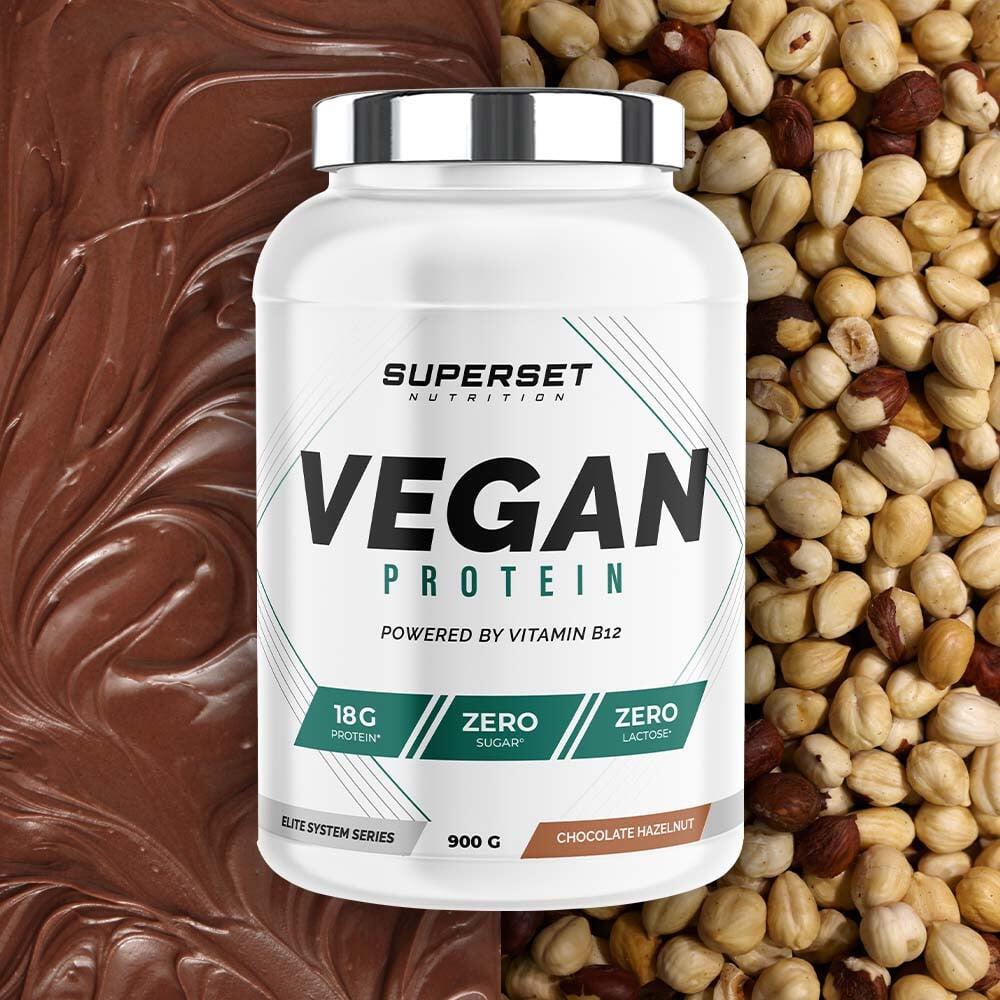 Proteine Vegetali - 100% Vegan Protein (900g) - Cioccolato E Nocciola 4/7