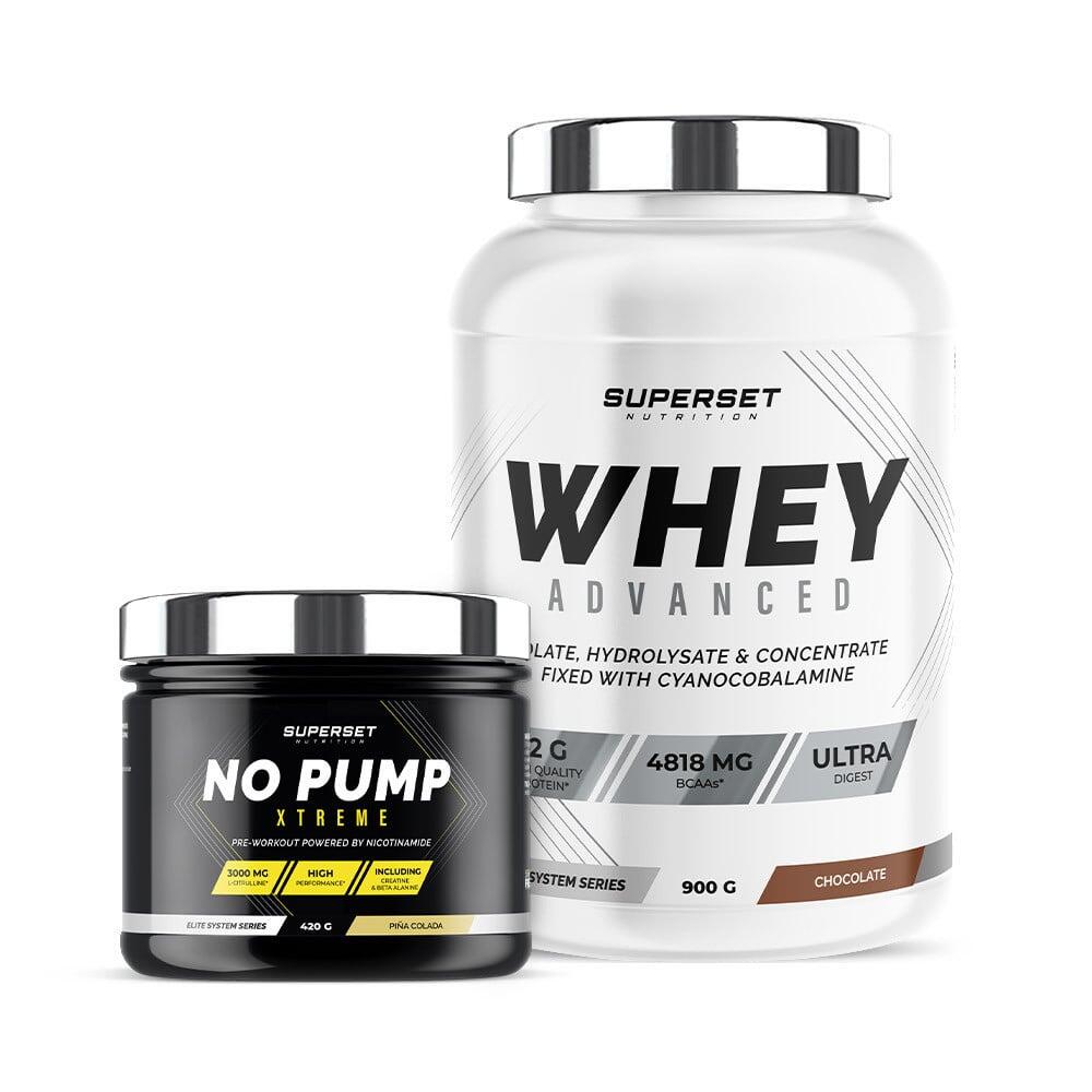 SUPERSET NUTRITION Programma voor fitness en energie - Wei-eiwit - Pre-workout