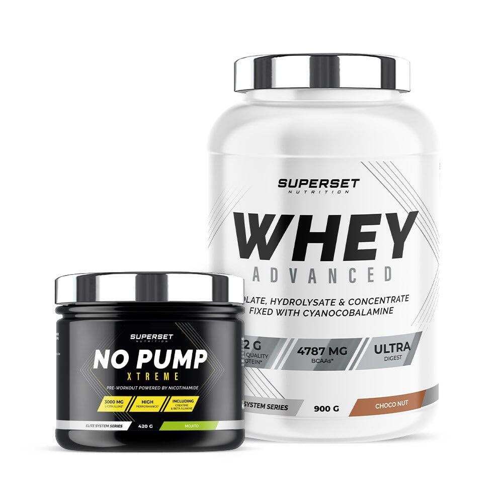 SUPERSET NUTRITION Programma voor fitness en energie - Wei-eiwit - Pre-workout