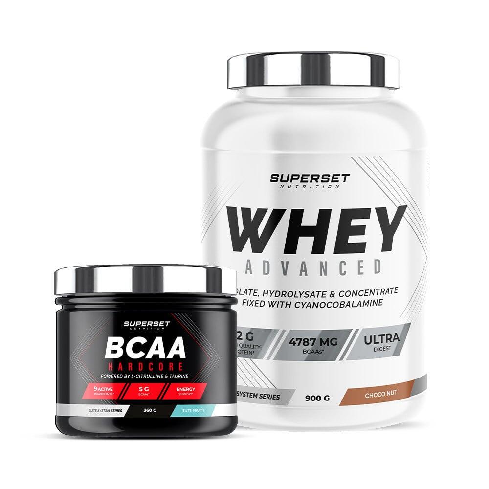 SUPERSET NUTRITION Spiervormingsprogramma - Wei-eiwit - BCAA