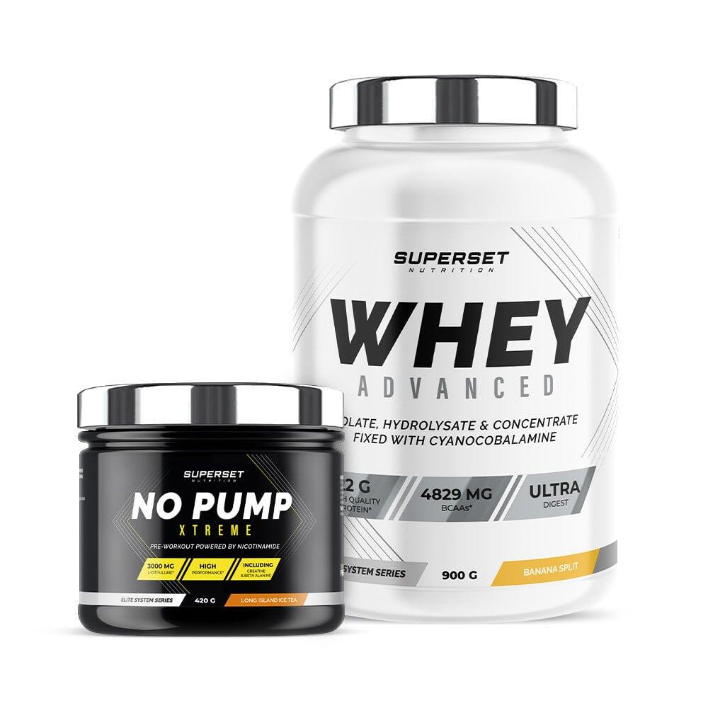 SUPERSET NUTRITION Programma voor fitness en energie - Wei-eiwit - Pre-workout