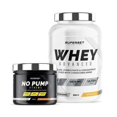 Programma voor fitness en energie - wei-eiwit - pre-workout