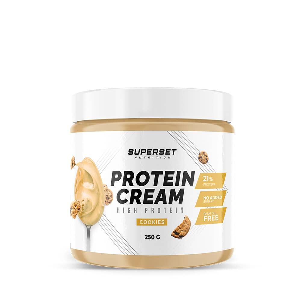 SUPERSET NUTRITION Proteine Spalmabili - Crema Proteica (250 G) - Biscotti