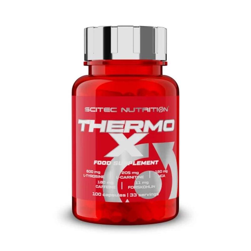 thermo-x  100caps. de Scitec Nutrition Exclusivo Online      21,90€  Preço por quantidade 219,00€kg SCITEC NUTRITION thermo-x  100caps. de Scitec NutritionVendido e expedido por: Masmusculo    