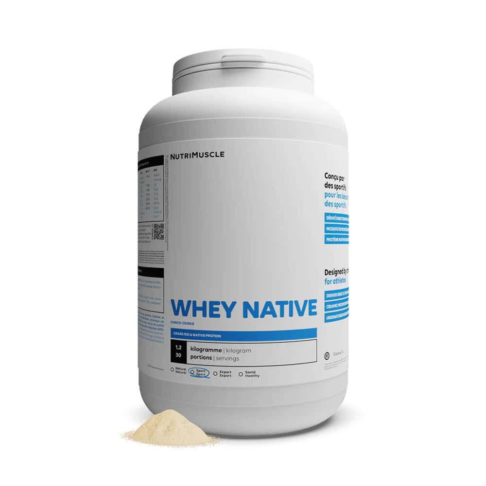Nutrimuscle - Whey Native | Whey Native (1kg) | Choco Cookie - Whey Protéine - 1 Kg - Decathlon