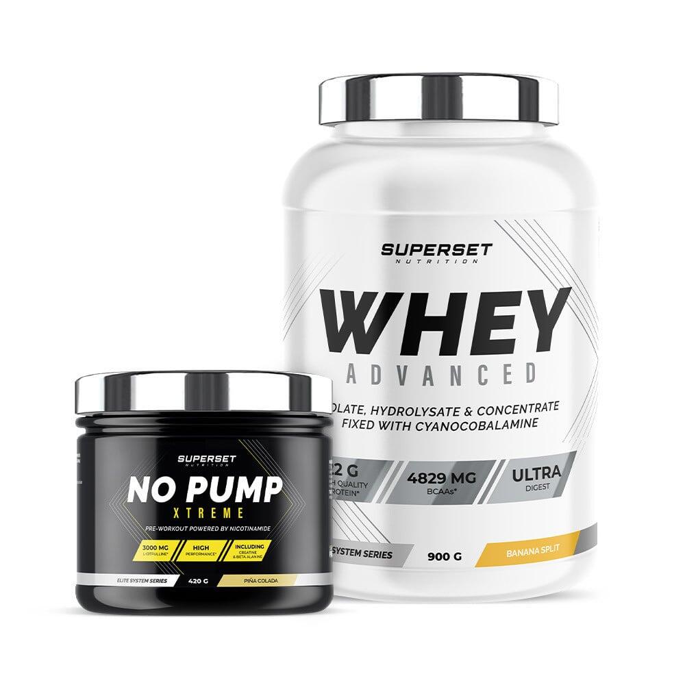 SUPERSET NUTRITION Programma voor fitness en energie - Wei-eiwit - Pre-workout