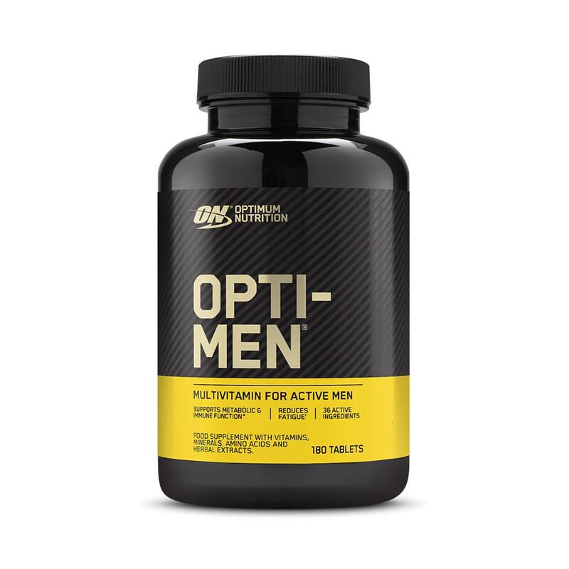 Opti-Men - 180 cápsulas de Optimum Nutrition Exclusivo Online     A partir de  17,99€  Preço por quantidade 119,94€kg OPTIMUM NUTRITION Opti-Men - 180 cápsulas de Optimum NutritionVendido e expedido por: Masmusculo  (4)    