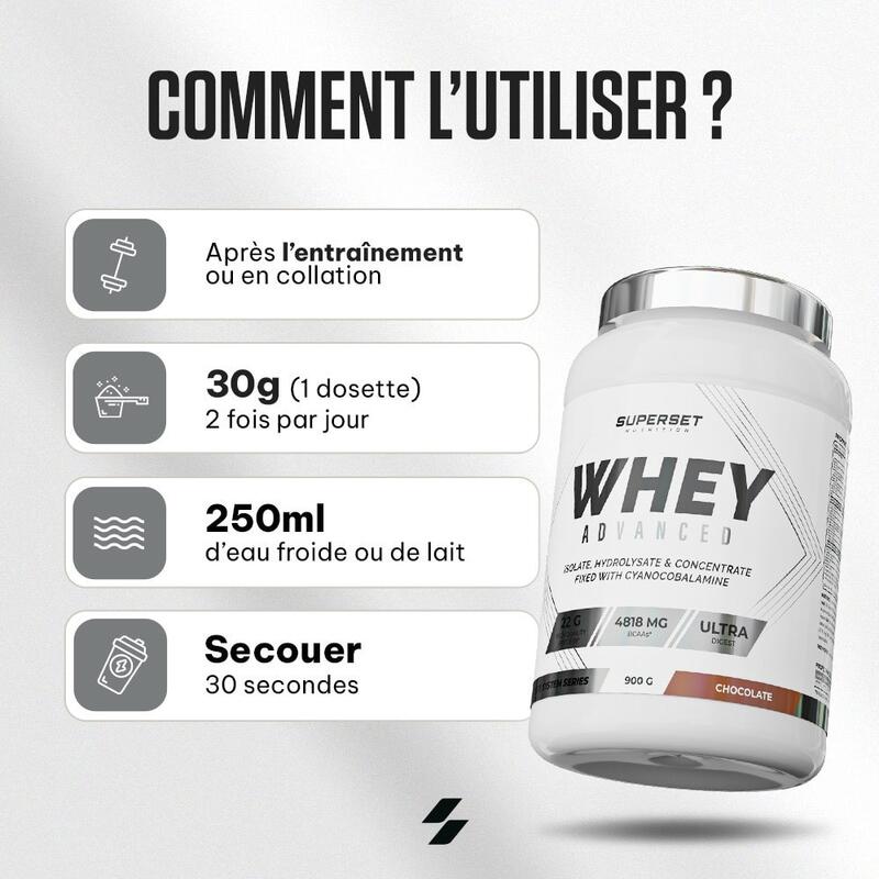 Whey Protéine | 100% Whey Proteine Advanced (900gr) | Cookies
