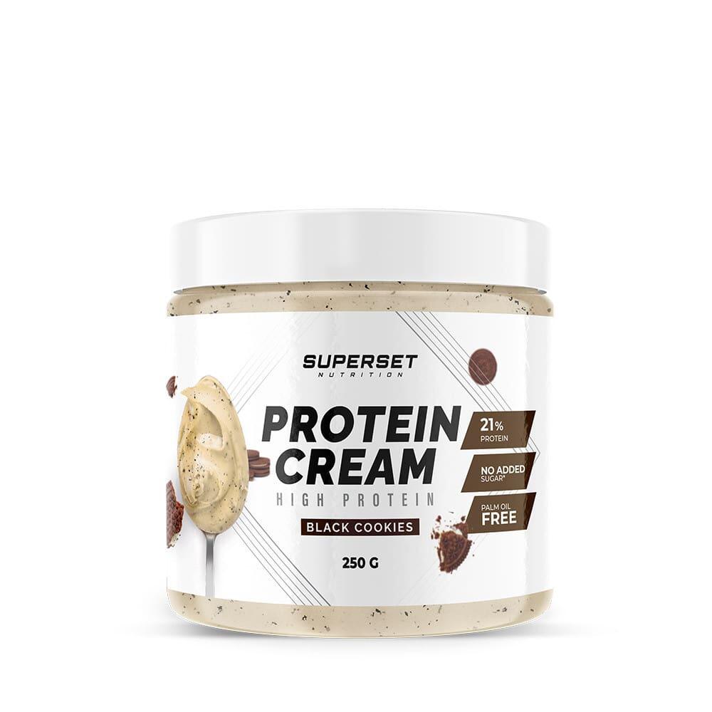 SUPERSET NUTRITION Proteine Spalmabili - Crema Proteica (250 G) - Biscotti Neri