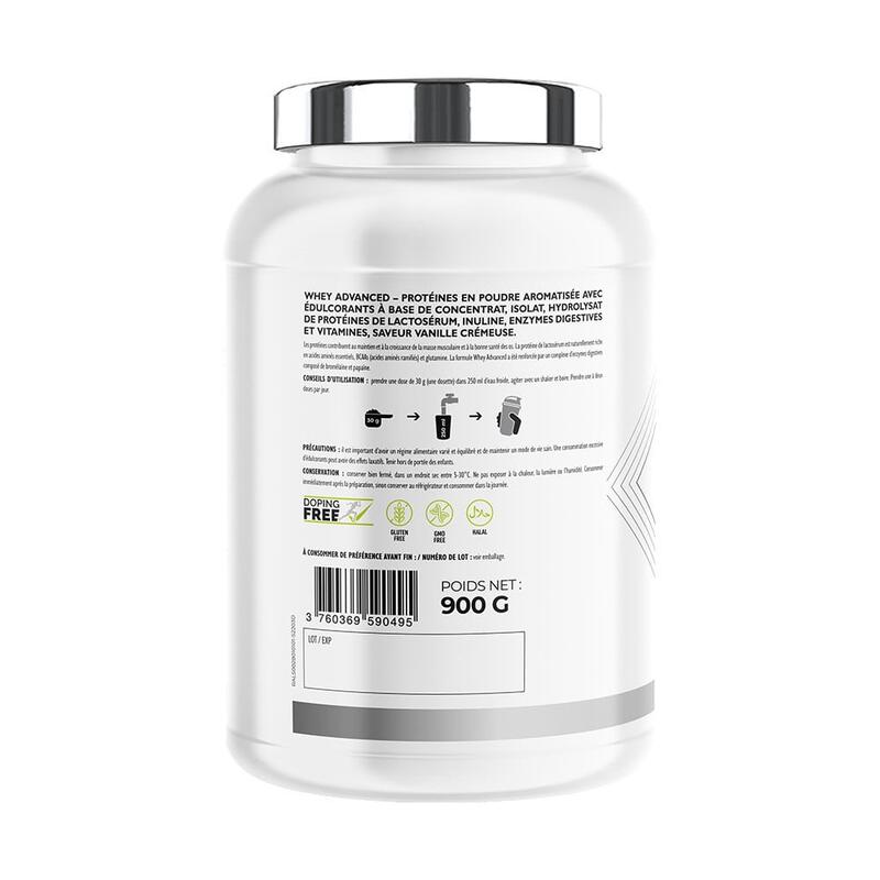 Whey Protéine | 100% Whey Proteine Advanced (900gr) | Vanille Crémeuse