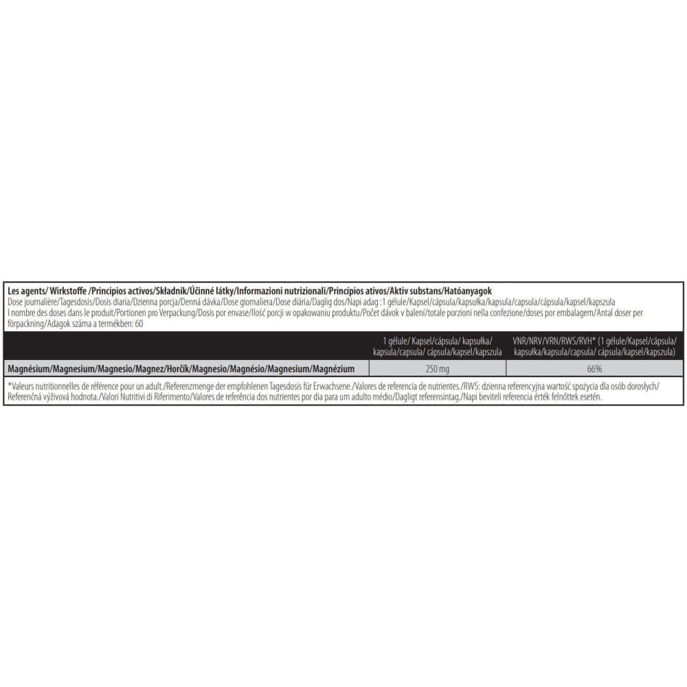 Magnésium - Magnesium + Chelate - 60 Gélules 4/5