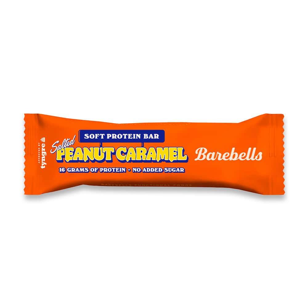 Barebells - Barres Protéinées | Soft Protein Bar (55g) | Salted Caramel Peanut - Barre Énergétique - Taille Unique - Decathlon
