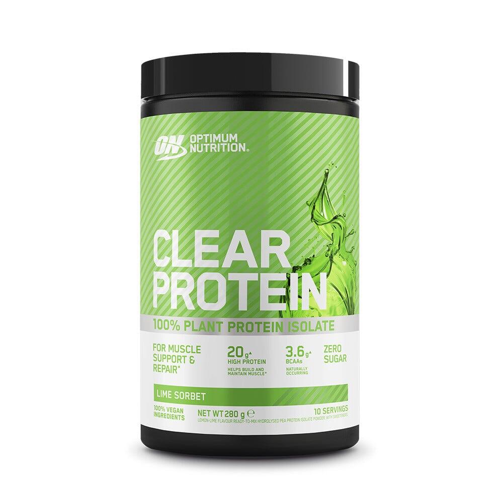 Optimum Nutrition - Clear Whey | Clear Protein 100% Plant Protein Isolate (280g) | Lime - Whey Protéine - Decathlon
