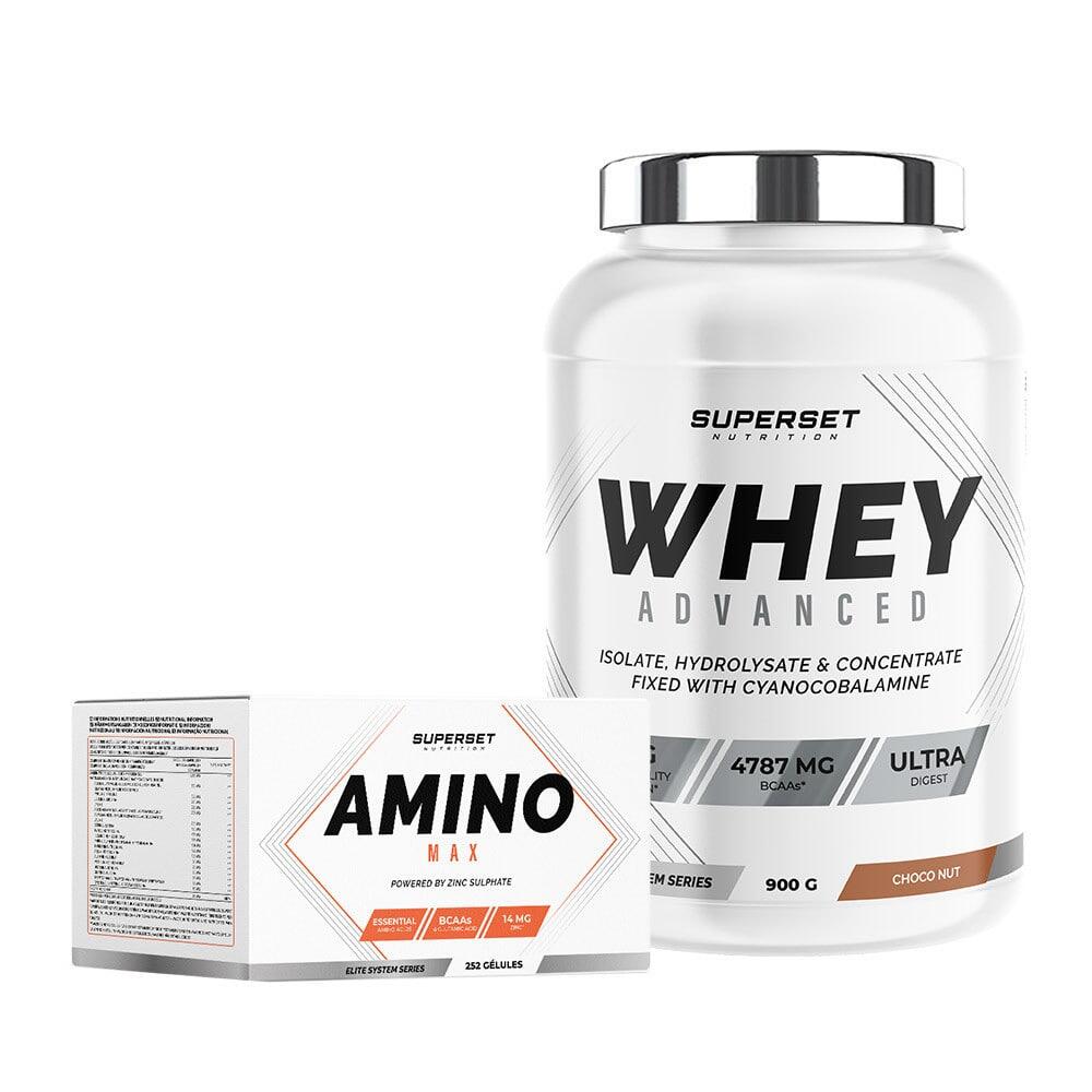 SUPERSET NUTRITION Beginnersprogramma voor droge spieren - Wei-eiwit - Aminozuren