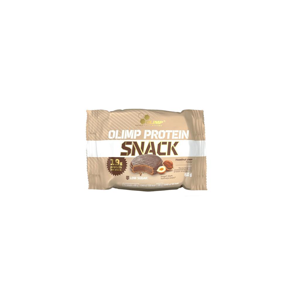 OLIMP SPORT Eiwitkoeken - Olimp Eiwit Snack (60g) - Hazelnootcrème