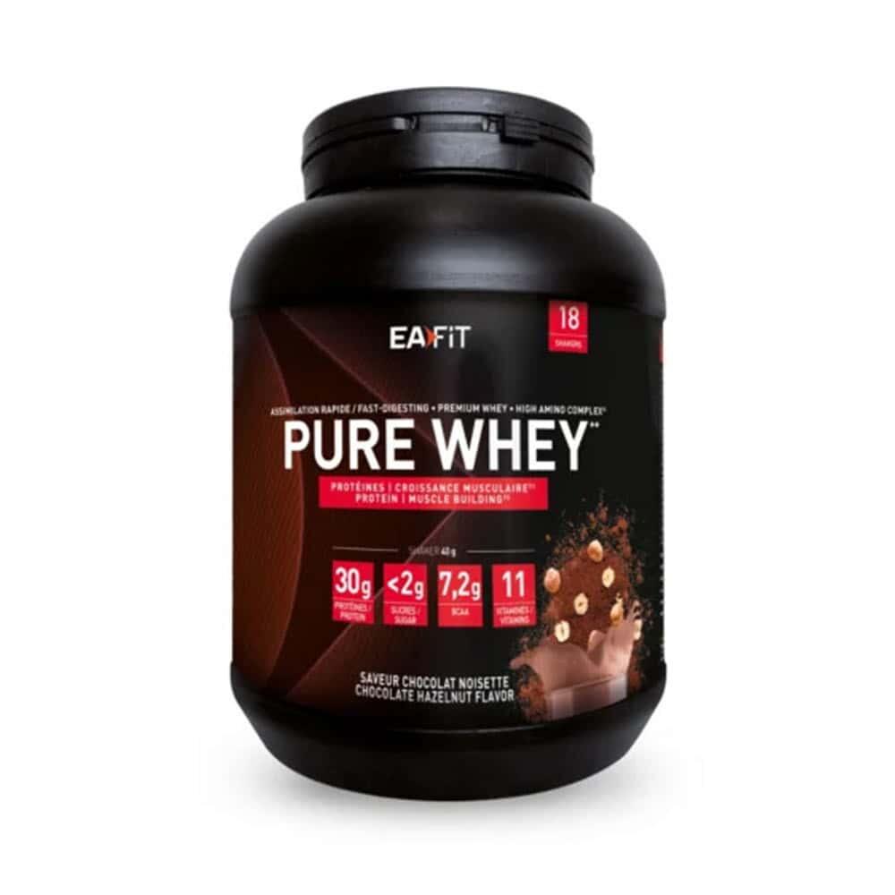 EAFIT Wei-eiwit - Pure Wei (850g) - Chocolade Hazelnoot