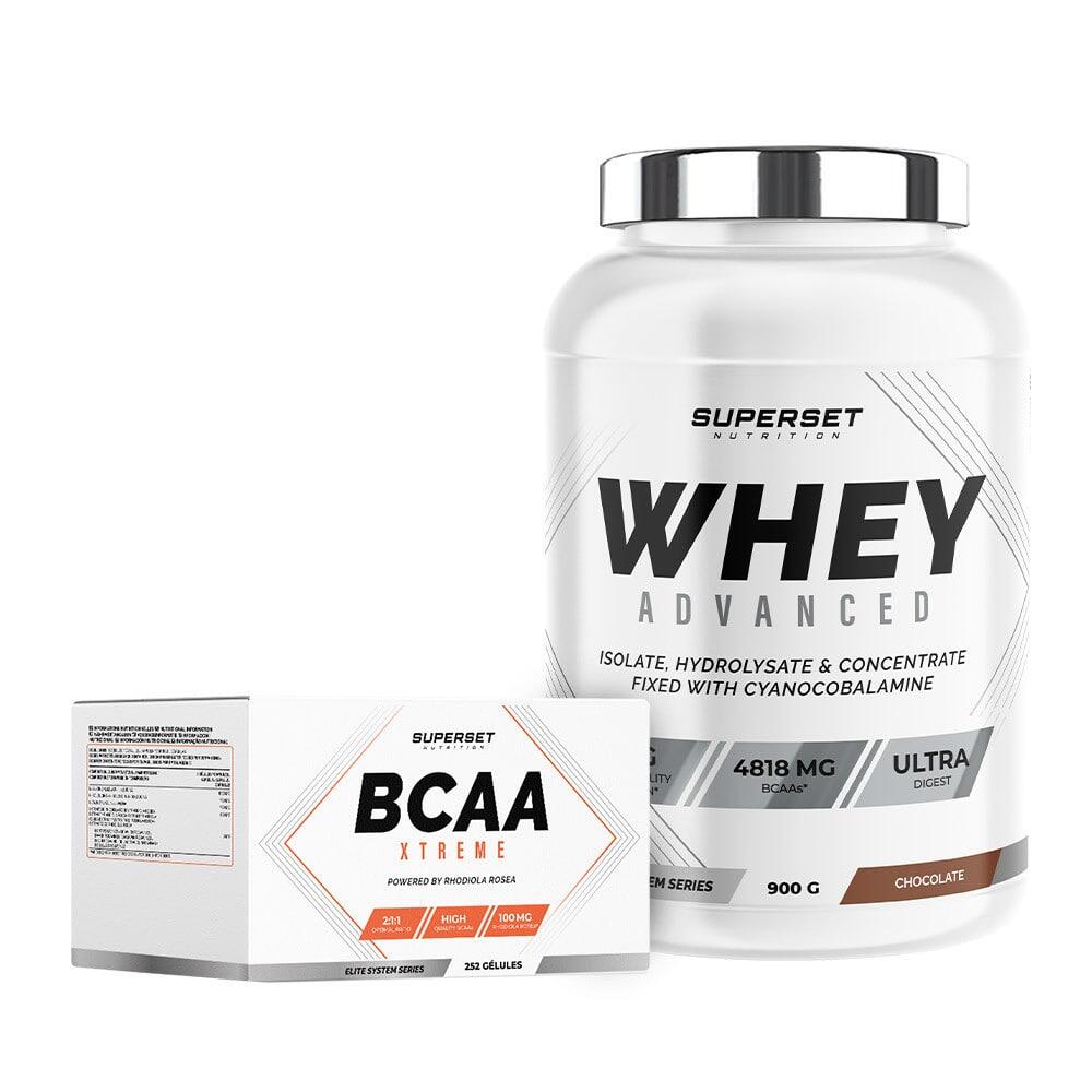 SUPERSET NUTRITION Spierherstelprogramma - Wei-eiwit - BCAA