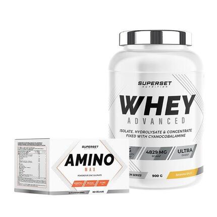 Programme Prise de Muscle Sec Débutant | Whey Protéine | Acides aminés