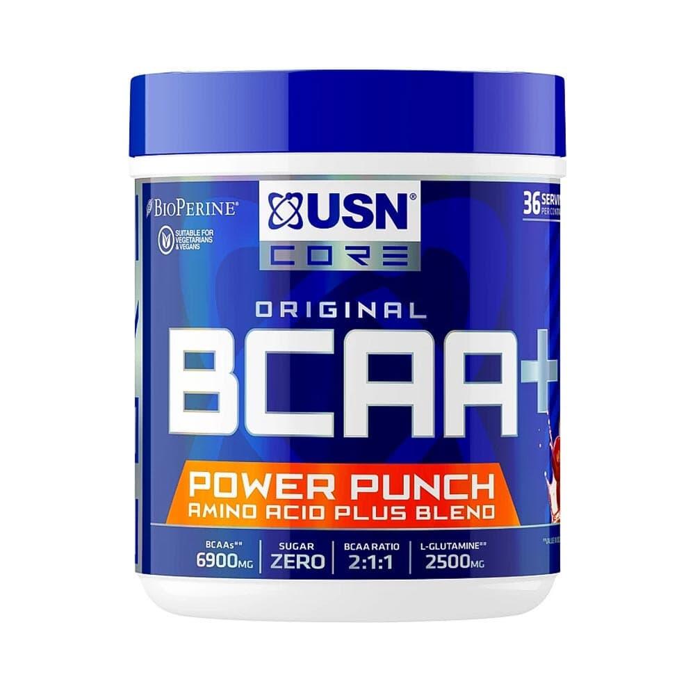 USN USN BCAA Power Punch (400g) Blue Raspberry - Aminoacidi - BCAA