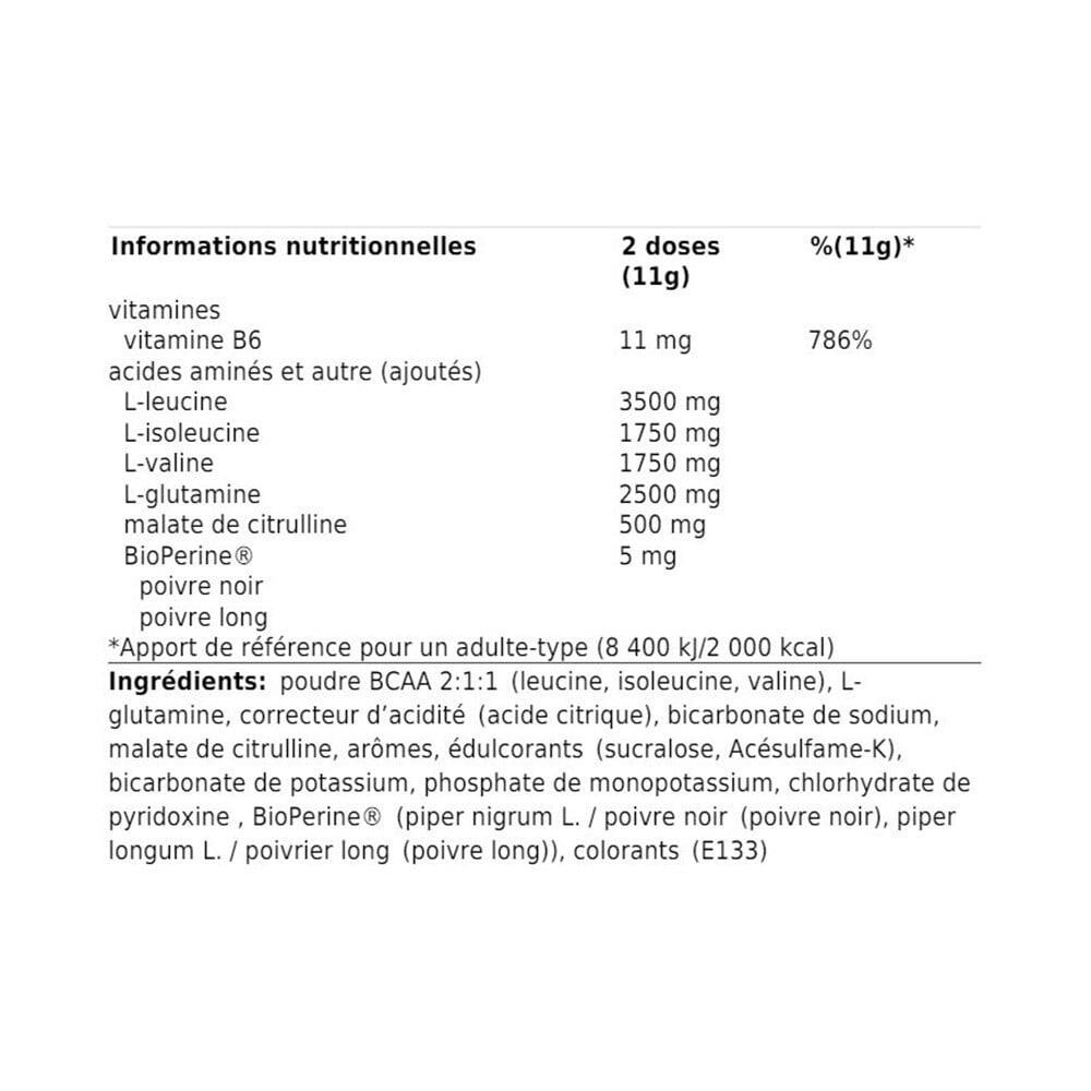 Bcaa - Bcaa Power Punch (400g) - Blauwe Framboos 2/3