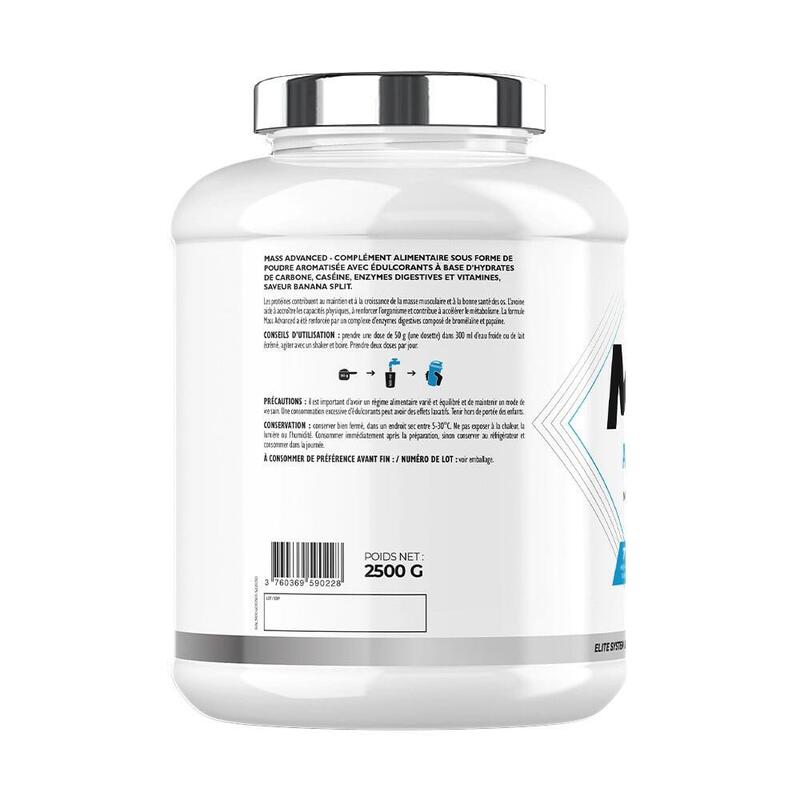 Gainers | Mass Advanced (2,5kg) | Banana Split