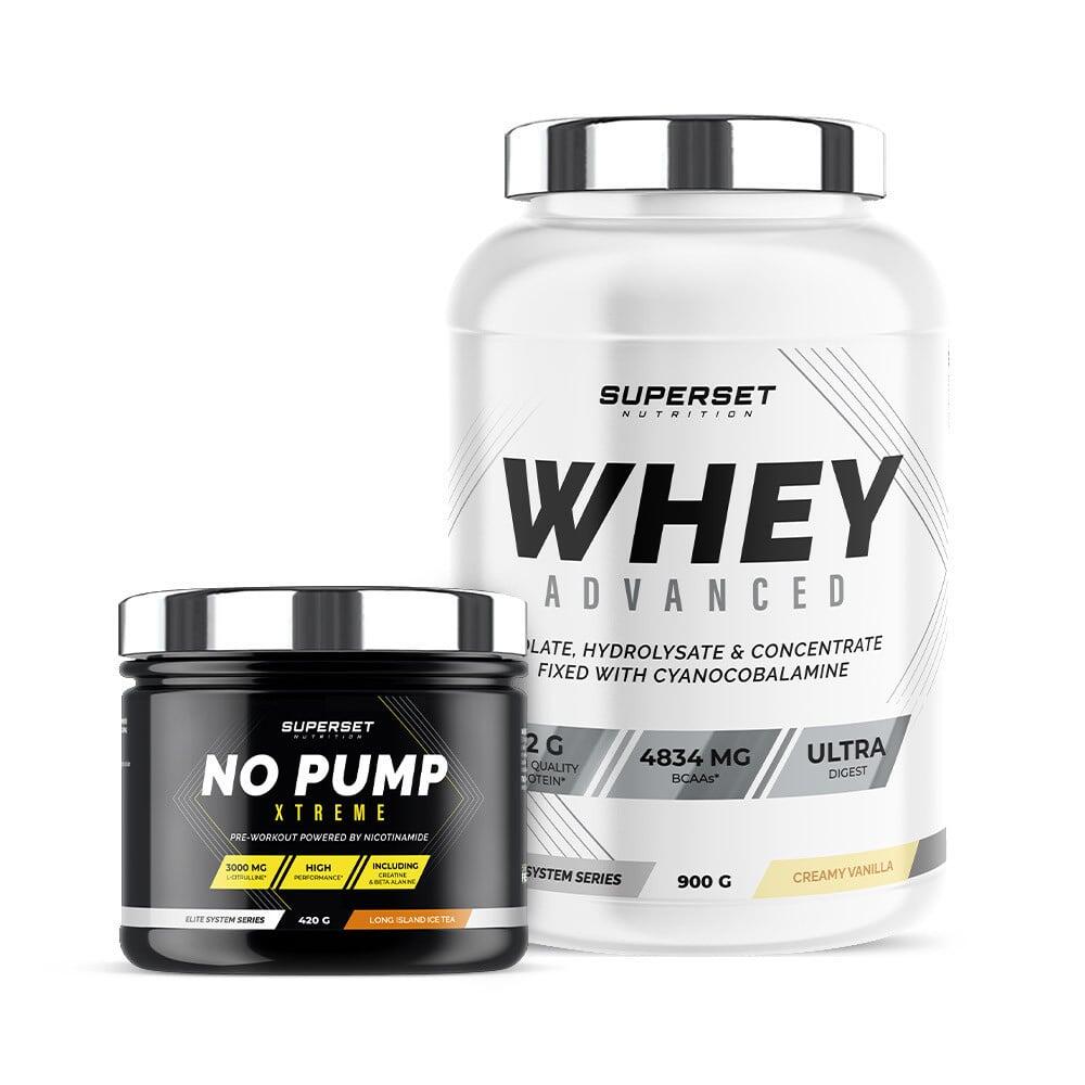 SUPERSET NUTRITION Programma voor fitness en energie - Wei-eiwit - Pre-workout