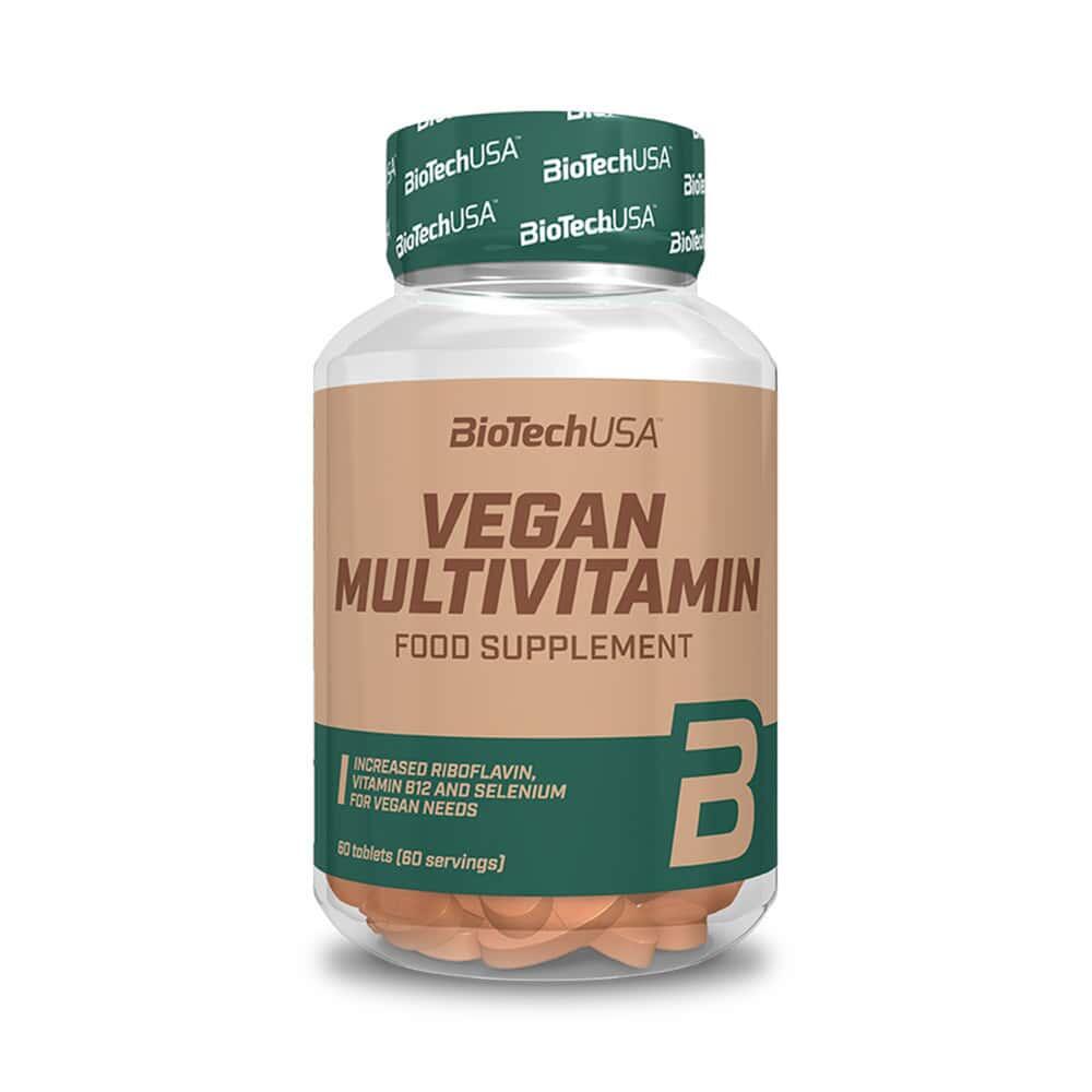 BIOTECHUSA Multivitaminen - Veganistische Multivitamine (60 Capsules)