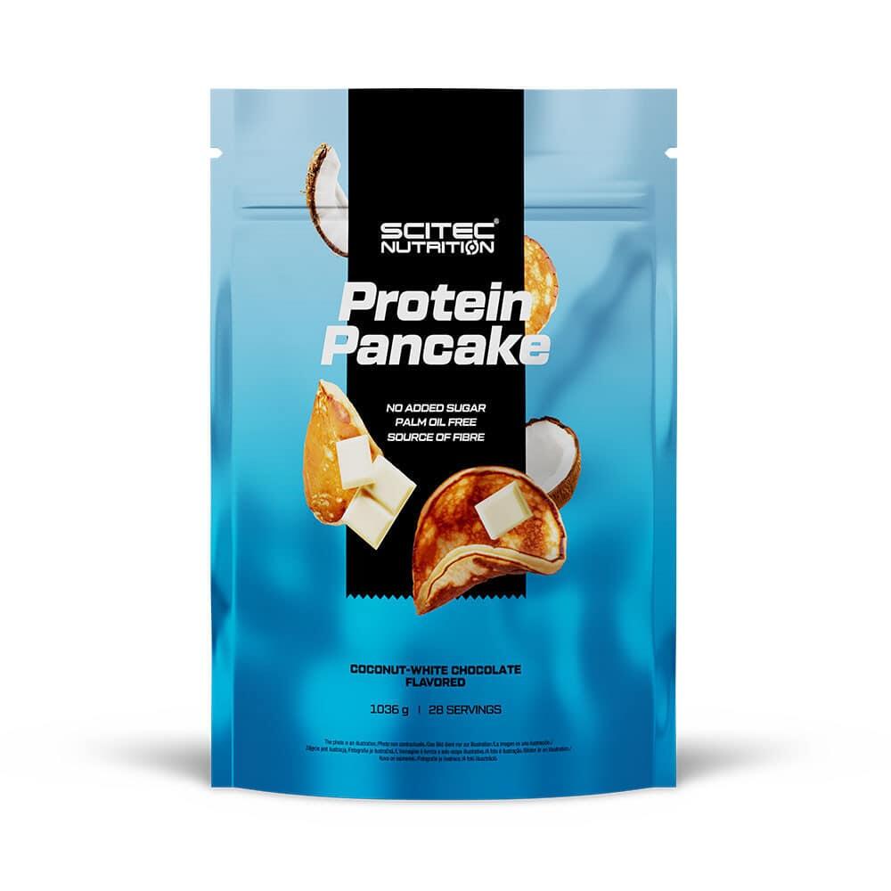 SCITEC NUTRITION Pancake Proteici - Pancake Alle Proteine (1036gr) - Cioccolato Bianco Al Cocco