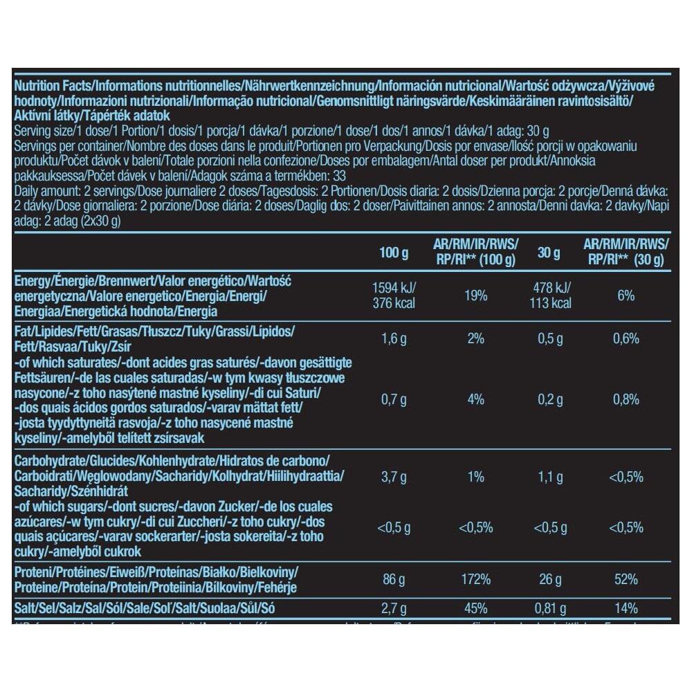 Protéine multi-sources - Protein Power - Fraise Banane 4/6
