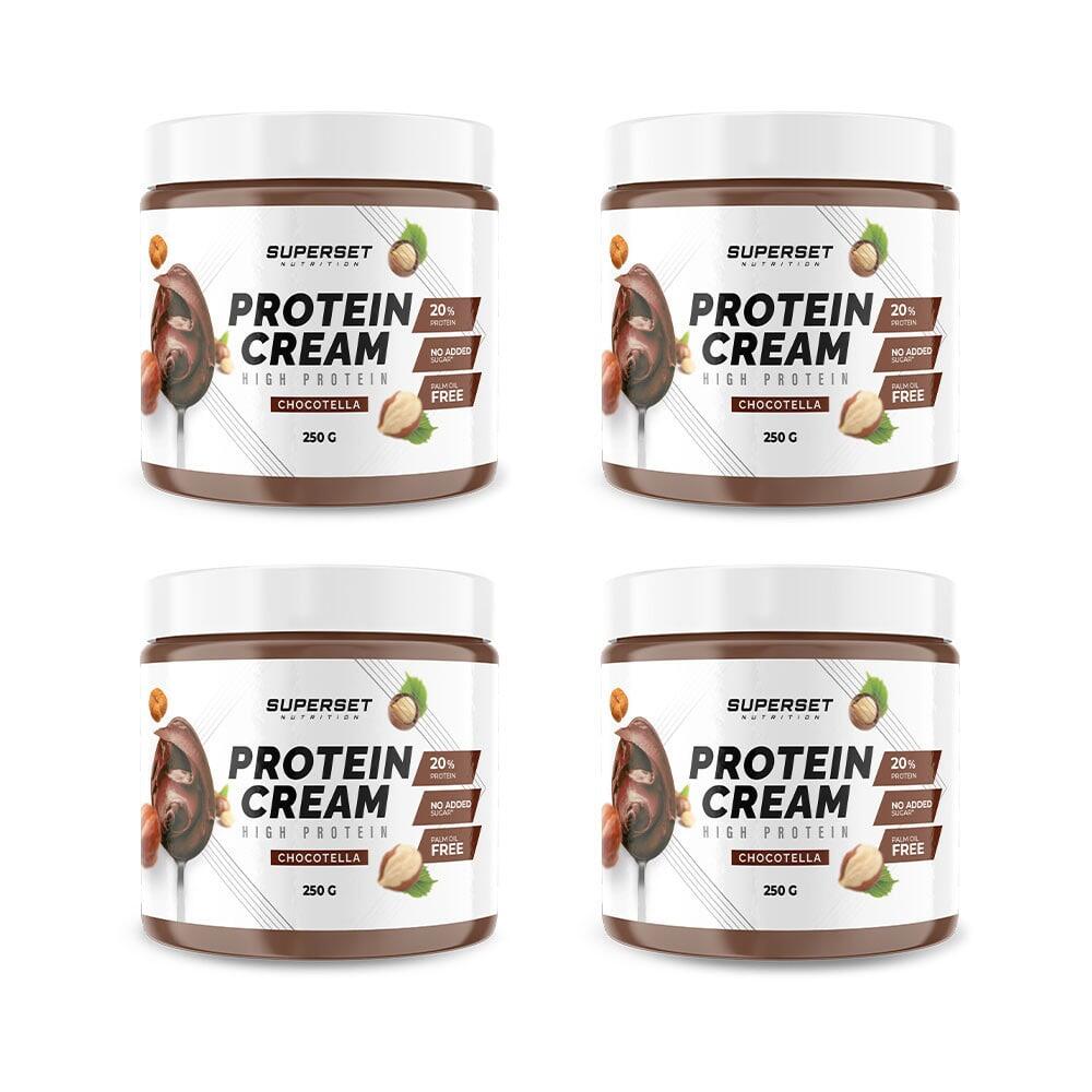SUPERSET NUTRITION PROTEIN CREAM (4X250G) Chocotella