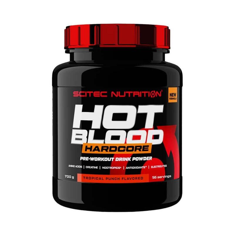 Hot blood hardcore - 700g Soco tropical da Scitec Nutrition PROMOÇÃO      44,90€ 54,90€ -18%    * 06/06/2025 até rutura de stock  Preço por quantidade 112,25€kg SCITEC NUTRITION Hot blood hardcore - 700g Soco tropical da Scitec NutritionVendido e expedido por: Masmusculo    