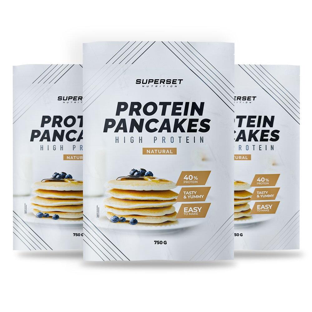 Superset Nutrition - Pancakes Proteines Natural (3x750g) - Pancake Protéiné - Decathlon