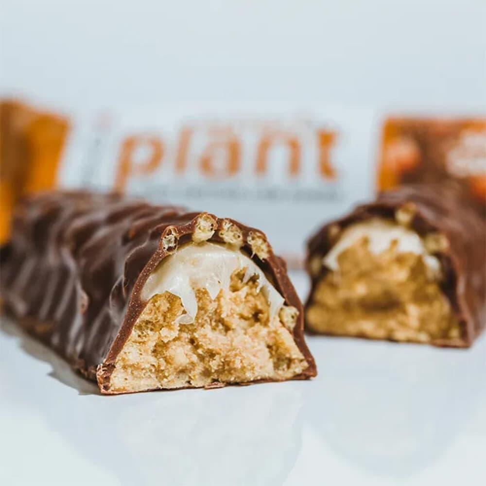 Barres protéinées vegan - Smart Bar Plant - Caramel Salé Boite de 12 5/6
