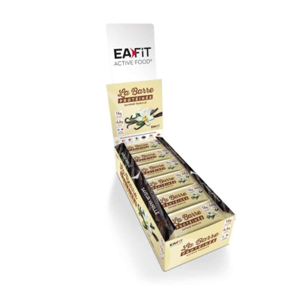 Eafit - Barres Protéinées | La Barre Protéinée (24x46g) | Vanille - Barre Énergétique - Decathlon