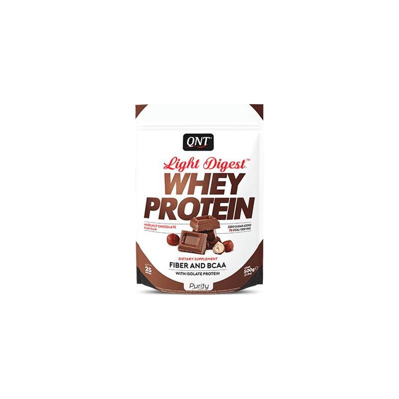 LIGHT DIGEST WHEY PROTEIN - Chocolate Avelã - 500 g Exclusivo Online      20,50€  Preço por quantidade 41,00€kg QNT LIGHT DIGEST WHEY PROTEIN - Chocolate Avelã - 500 gVendido e expedido por: NutriCorelam    