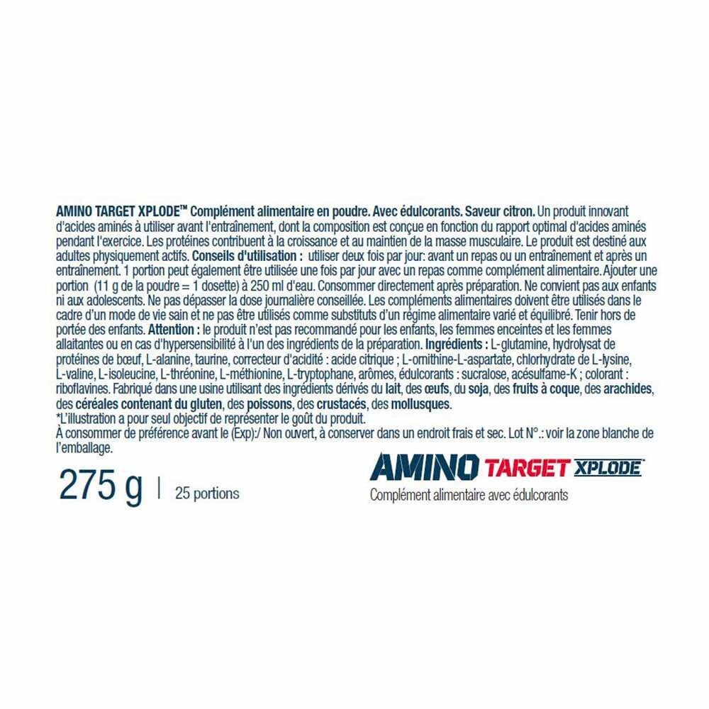 Amino | Amino Target Xplode (275g) | Citron 2/3