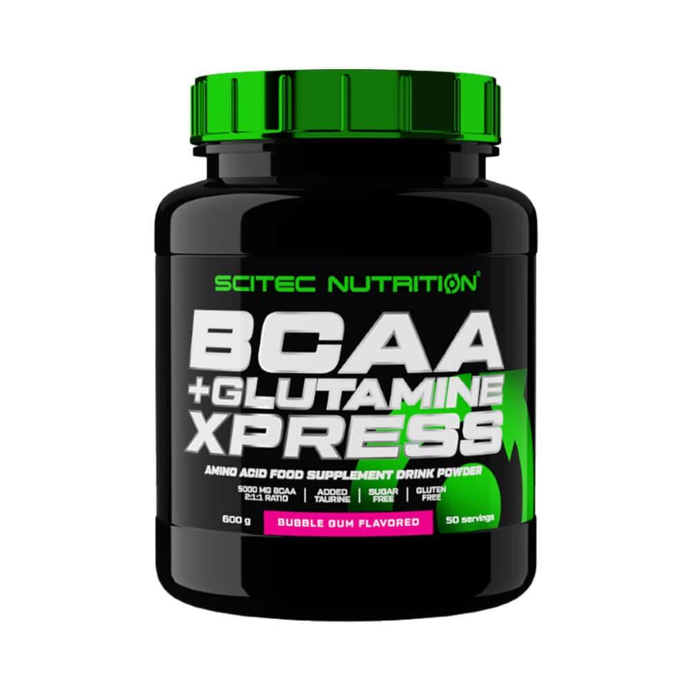 SCITEC NUTRITION Bcaa - Bcaa + Glutamine Xpress (600gr) - Kauwgom