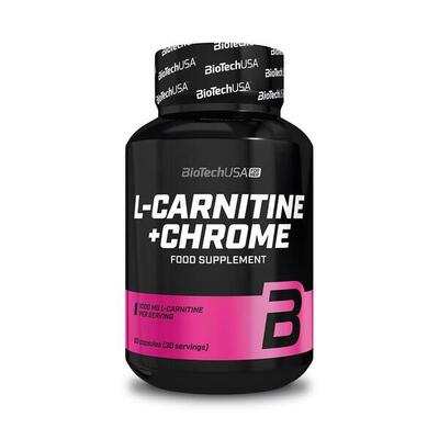 L-carnitina - L-carnitina + Cromo (60 Cap)
