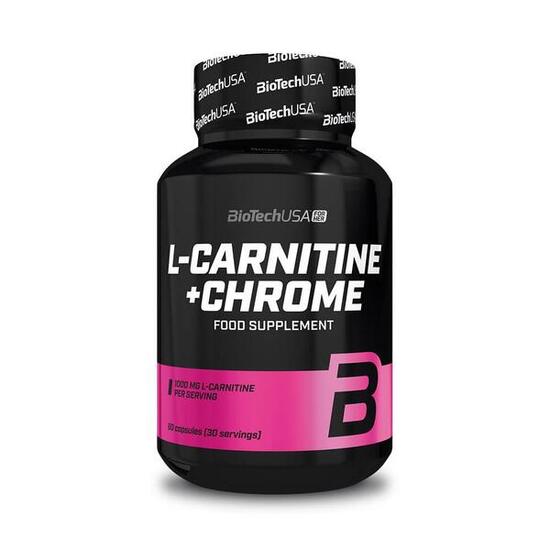 L-carnitina - L-carnitina + Cromo (60 Cap)