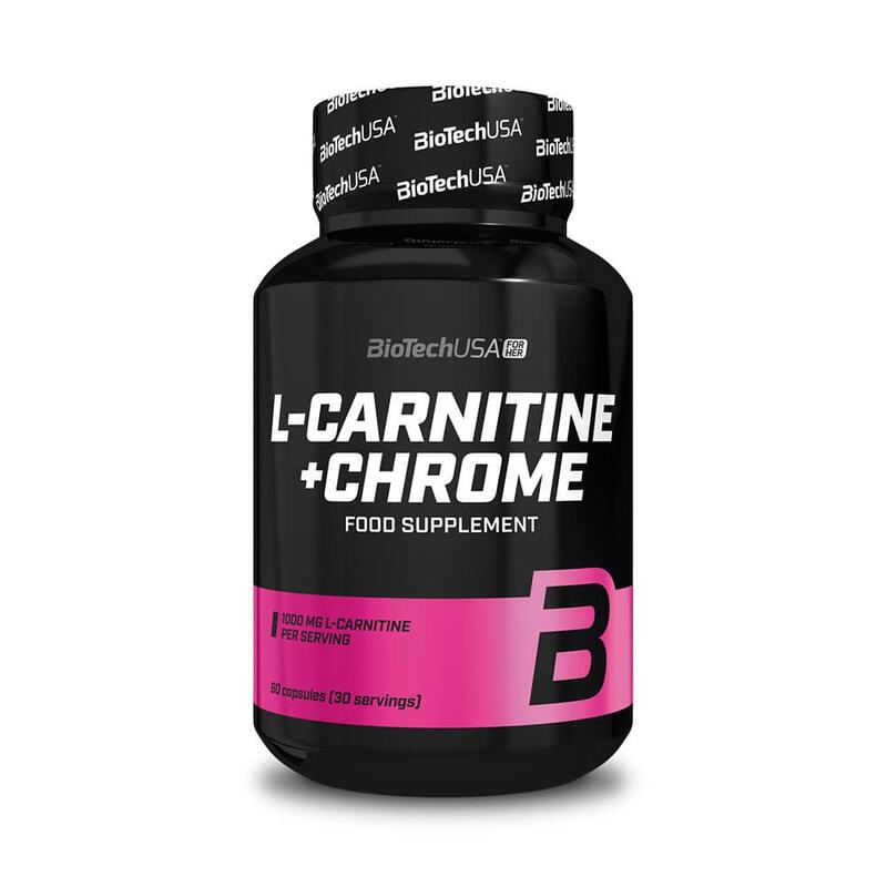L-carnitine + chrome - 60 cápsulas de Biotech USA Exclusivo Online      15,89€  Preço por quantidade 264,84€kg BIOTECHUSA L-carnitine + chrome - 60 cápsulas de Biotech USAVendido e expedido por: FitnessZone    