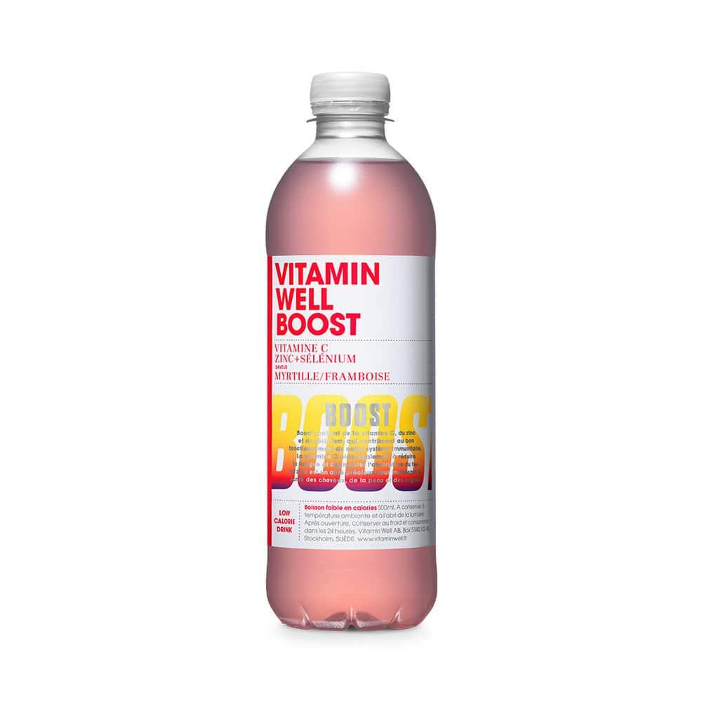 Vitamin Well - Boissons Vitaminées | Vitamin Well Boost (500ml) - Boisson Aromatisée - 500 Ml - Decathlon