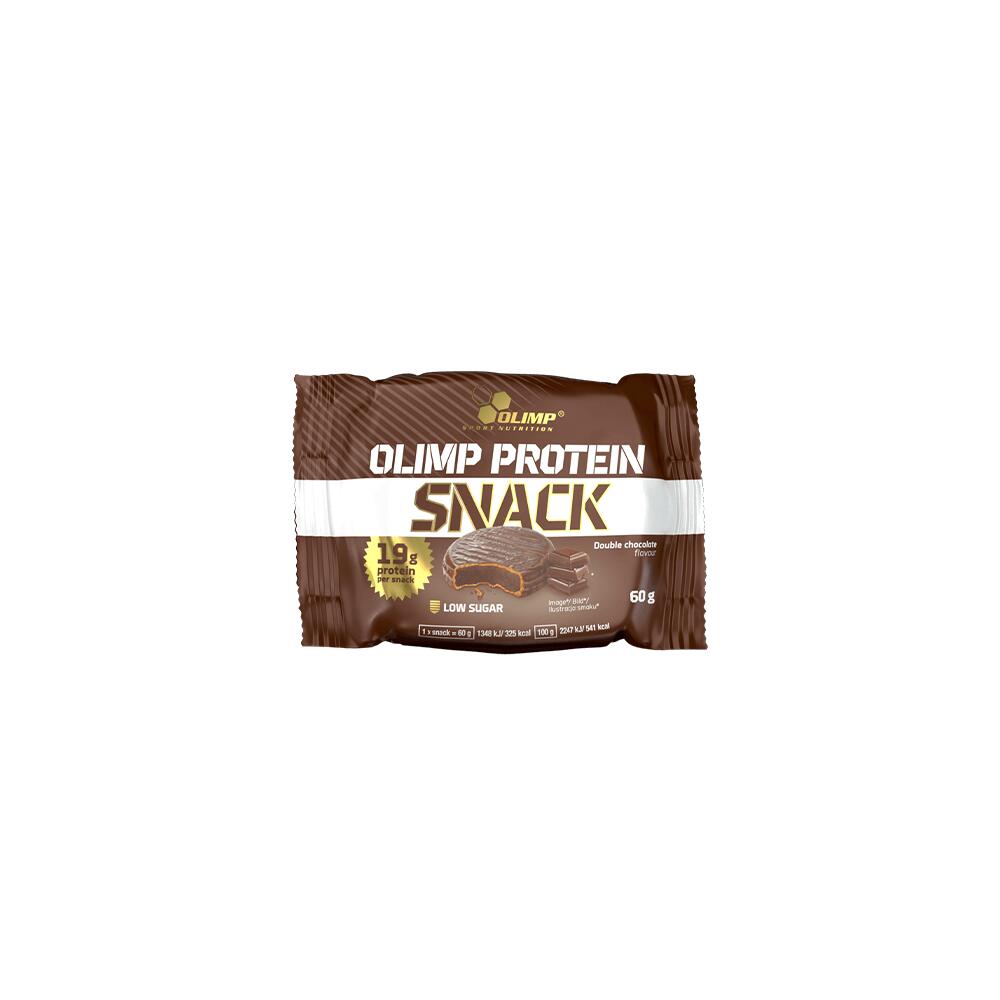OLIMP SPORT Eiwitkoeken - Olimp Eiwit Snack (60g) - Dubbele Chocolade